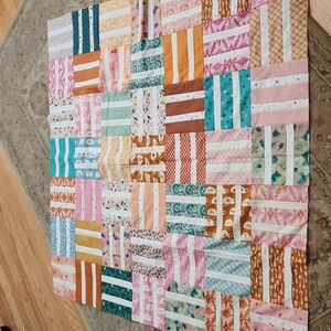 Throw size Quilt Top - top only